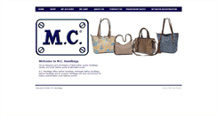 Desktop Screenshot of mchandbags.com